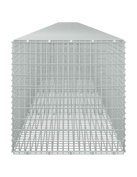 Gabione con Filo da 5 mm e Rete da 5x2,5 cm 1150x50x50 cm