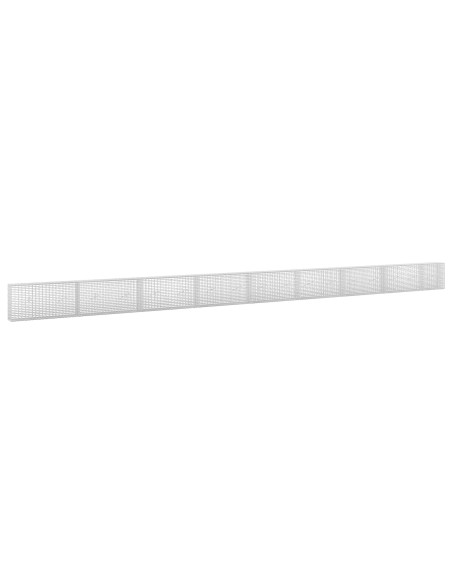 Gabione con Filo da 5 mm e Rete da 5x2,5 cm 850x20x50 cm
