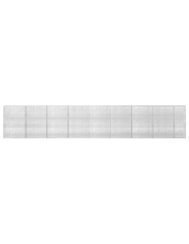 Gabione con Filo da 5 mm e Rete da 5x2,5 cm 850x10x150 cm