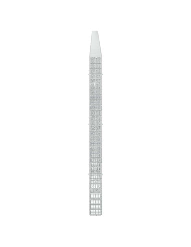 Gabione con Filo da 5 mm e Rete da 5x2,5 cm 850x10x150 cm