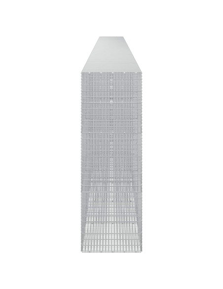Gabione con Filo da 5 mm e Rete da 5x2,5 cm 1150x50x150 cm