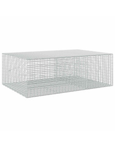Gabione con Filo da 5 mm e Rete da 5x2,5 cm 150x100x50 cm 2