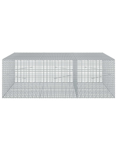 Gabione con Filo da 5 mm e Rete da 5x2,5 cm 150x100x50 cm