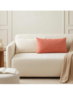 Federa 6 pz HEERLEN Crema 40 x 70 cm corduroy