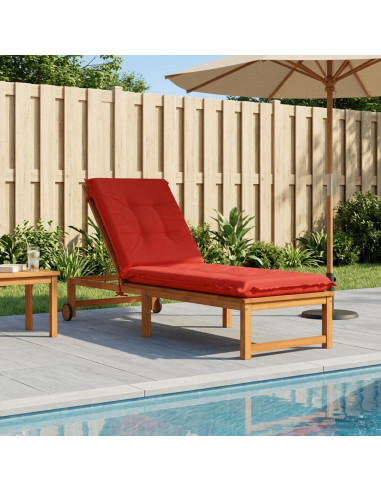 Cuscino per Lettino GEMERT 100% Poliestere Rosso