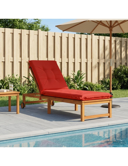 Cuscino per Lettino GEMERT 100% Poliestere Rosso