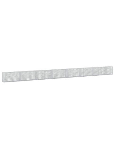 Gabione con Filo da 5 mm e Rete da 5x2,5 cm 750x30x50 cm
