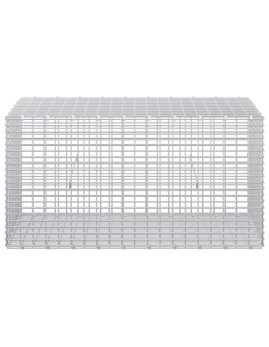 Gabione con Filo da 5 mm e Rete da 5x2,5 cm 50x100x50 cm