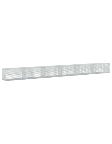 Gabione con Filo da 5 mm e Rete da 5x2,5 cm 600x50x50 cm