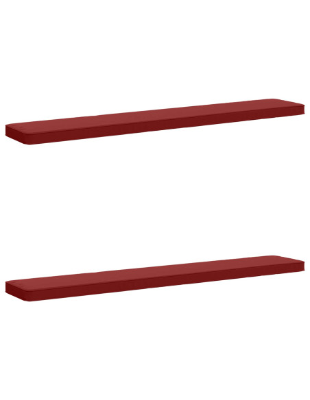 Cuscini per Panchina a 2 Pezzi VUGHT 2 pz 100% Poliestere