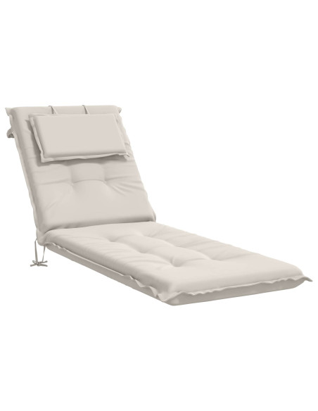 Cuscino per Lettino GEMERT 100% Poliestere Bianco