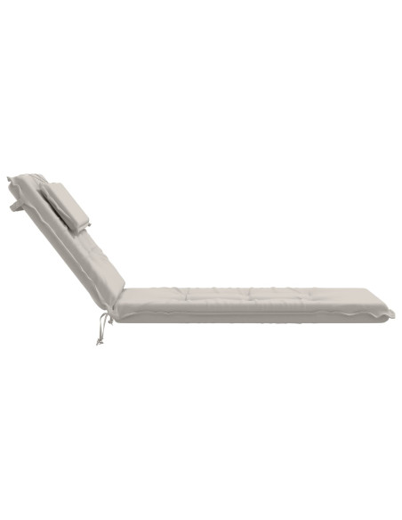 Cuscino per Lettino GEMERT 100% Poliestere Bianco