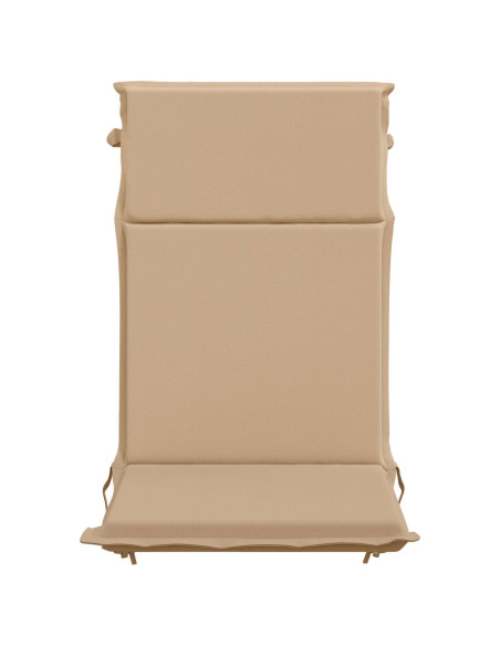 Cuscino per sedia a schienale alto GEMERT 4 pz 100% Poliestere