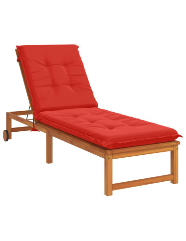 Cuscino per Lettino GEMERT 100% Poliestere Rosso