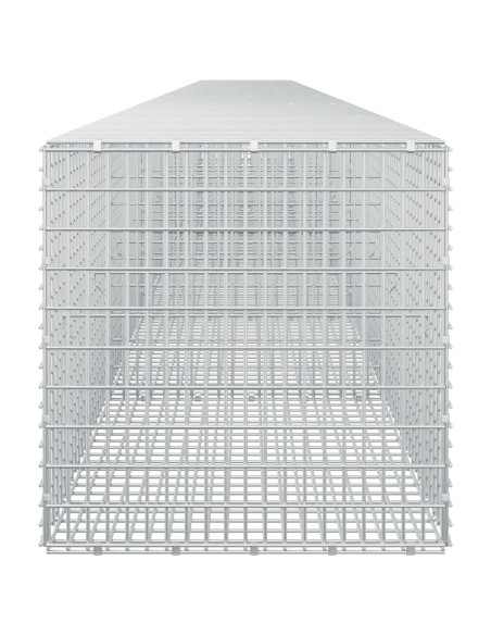 Gabione con Filo da 5 mm e Rete da 5x2,5 cm 750x50x50 cm