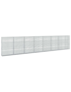 Gabione con Filo da 5 mm e Rete da 5x2,5 cm 750x30x150 cm 2