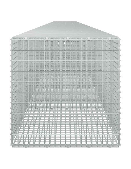 Gabione con Filo da 5 mm e Rete da 5x2,5 cm 900x50x50 cm