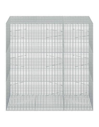Gabione con Filo da 5 mm e Rete da 5x2,5 cm 150x100x150 cm