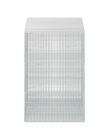 Gabione con Filo da 5 mm e Rete da 5x2,5 cm 150x100x150 cm