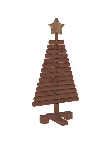 Albero di Natale in legno KOTKA 60 cm Legno Massello di Pino
