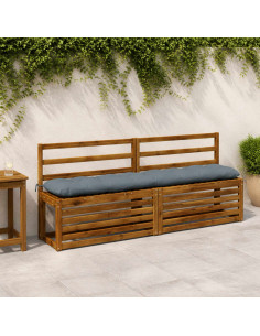 Cuscini per Panchina VIANEN 2 pz 100% Poliestere Blu