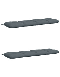 Cuscini per Panchina VIANEN 2 pz 100% Poliestere Blu 2