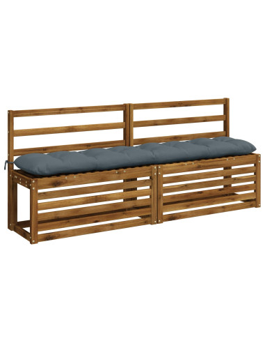 Cuscini per Panchina VIANEN 2 pz 100% Poliestere Blu