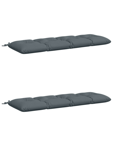 Cuscini per Panchina VIANEN 2 pz 100% Poliestere Blu
