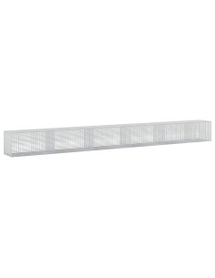 Gabione con Filo da 5 mm e Rete da 5x2,5 cm 550x50x50 cm 2