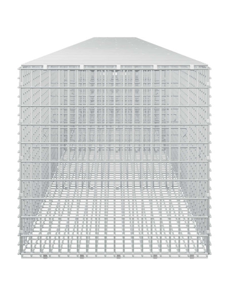 Gabione con Filo da 5 mm e Rete da 5x2,5 cm 800x50x50 cm