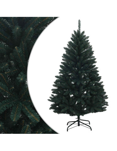 Albero di Natale Artificiale con Rami Pieghevoli 120 cm PVC