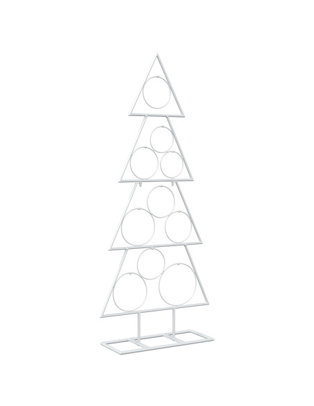 Albero di Natale in metallo con supporto KUOPIO 90 cm Acciaio