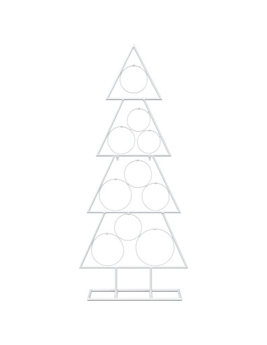 Albero di Natale in metallo con supporto KUOPIO 90 cm Acciaio