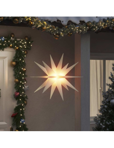 Luce di Natale con LED Pieghevole Bianca 100 cm