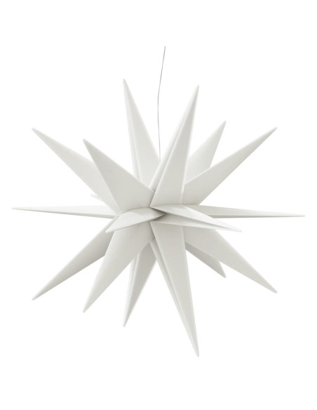 Luce di Natale con LED Pieghevole Bianca 100 cm