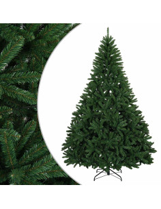 Albero di Natale Artificiale con Rami Pieghevoli 270 cm PVC 2