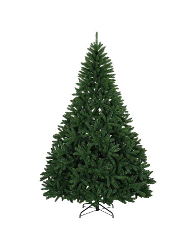 Albero di Natale artificiale verde medio con palline 240 cm