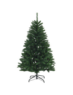 Albero di Natale Artificiale con Rami Pieghevoli 150 cm PVC 2