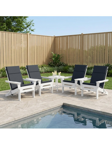 Cuscino per sedia a schienale alto GEMERT 6 pz 100% Poliestere