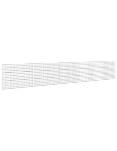 Gabione con filo da 5 mm e rete 10x10 cm 950x10x150 cm 2