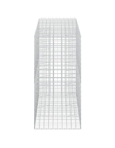 Gabione con filo da 5 mm e rete 10x10 cm 350x100x200 cm