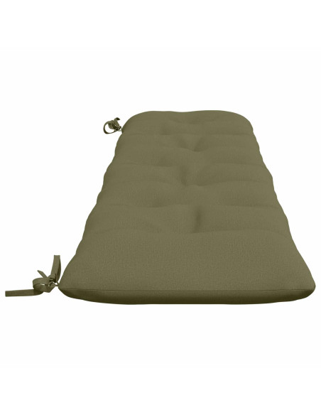 Cuscino per panchina VIANEN 100% Poliestere Verde Oliva