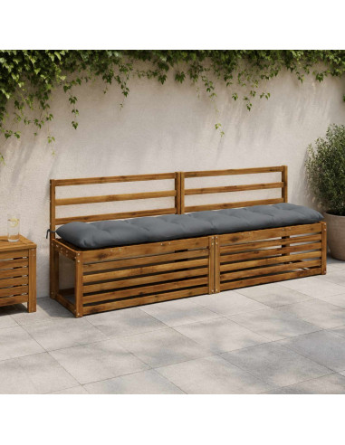 Cuscini per Panchina VIANEN 2 pz 100% Poliestere Blu