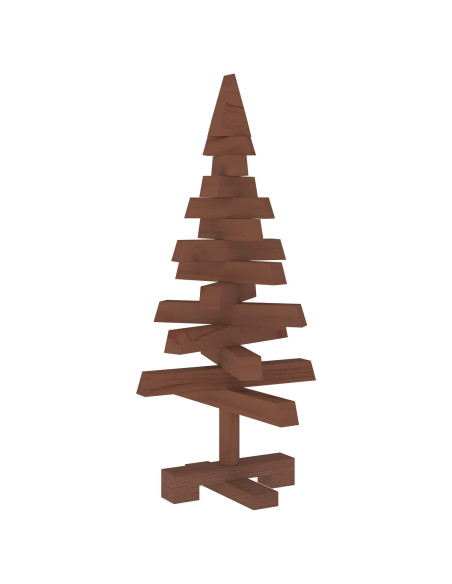 Albero di Natale in legno KOTKA 60 cm Legno Massello di Pino
