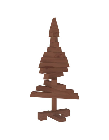 Albero di Natale in legno KOTKA 60 cm Legno Massello di Pino