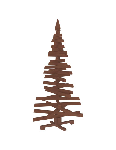 Albero di Natale in legno KOTKA 150 cm Legno Massello di Pino