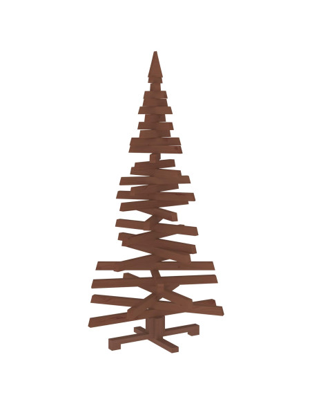 Albero di Natale in legno KOTKA 150 cm Legno Massello di Pino