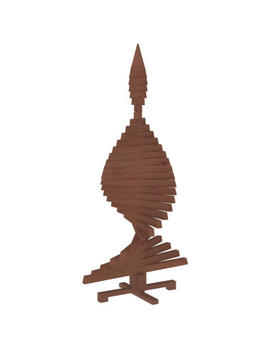 Albero di Natale in legno KOTKA 150 cm Legno Massello di Pino