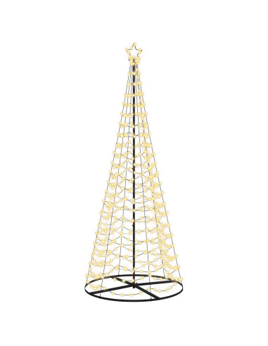 Albero di Natale LED a spirale con base EKENAS 250 cm 370 LED