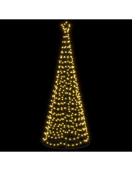 Albero di Natale LED a spirale con base EKENAS 250 cm 370 LED